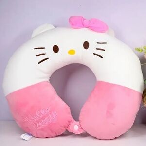 HELLO KITTY TRAVEL NECK PILLOW-NEW